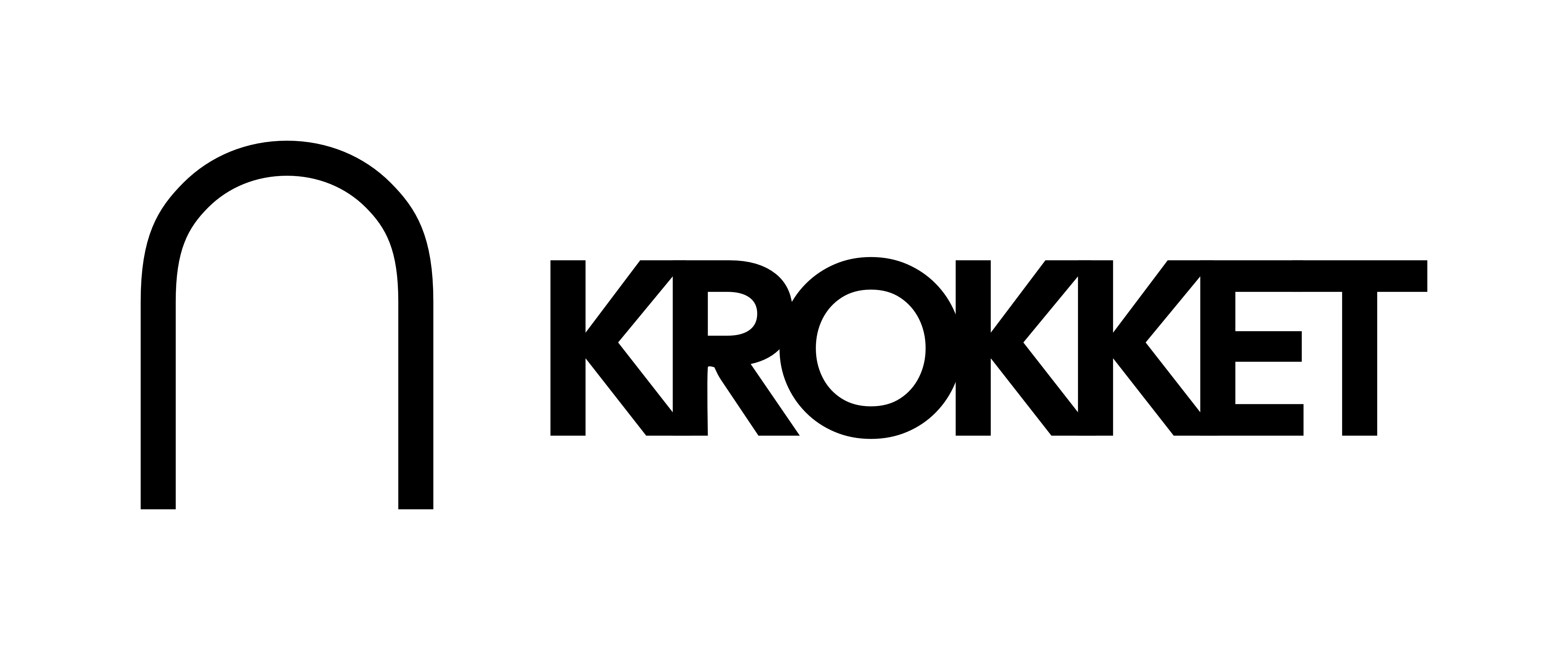 Krokket horizontal logo